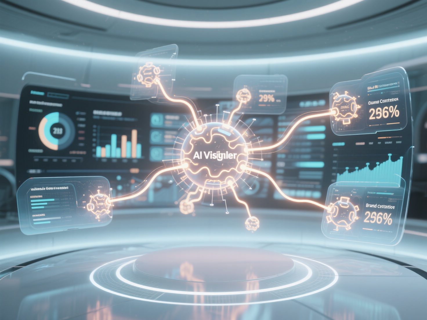 2026 年 AI 品牌声量:衡量您的品牌与竞品的曝光度对比