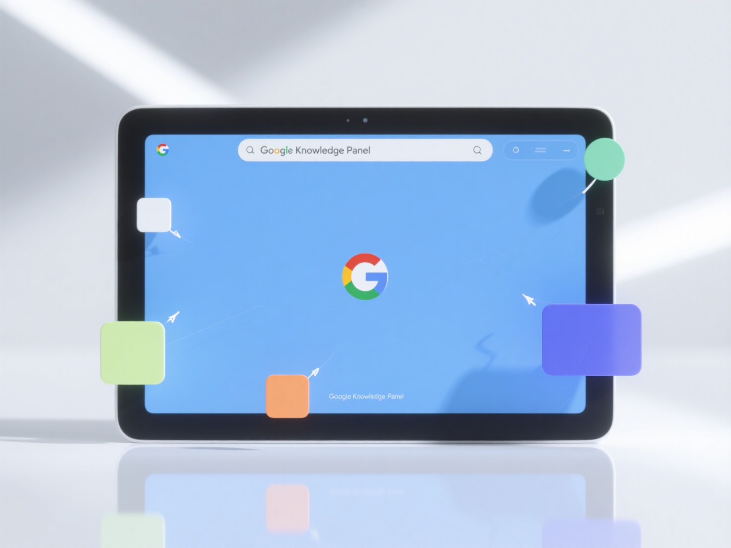 Does Google Knowledge Panel support customization of brand icons and visual elements?