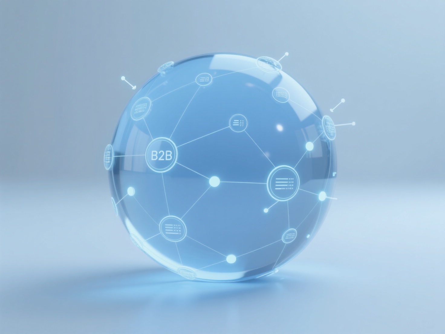 How can B2B enterprises effectively reach key influencers in the procurement decision chain using a multi-channel GEO strategy?