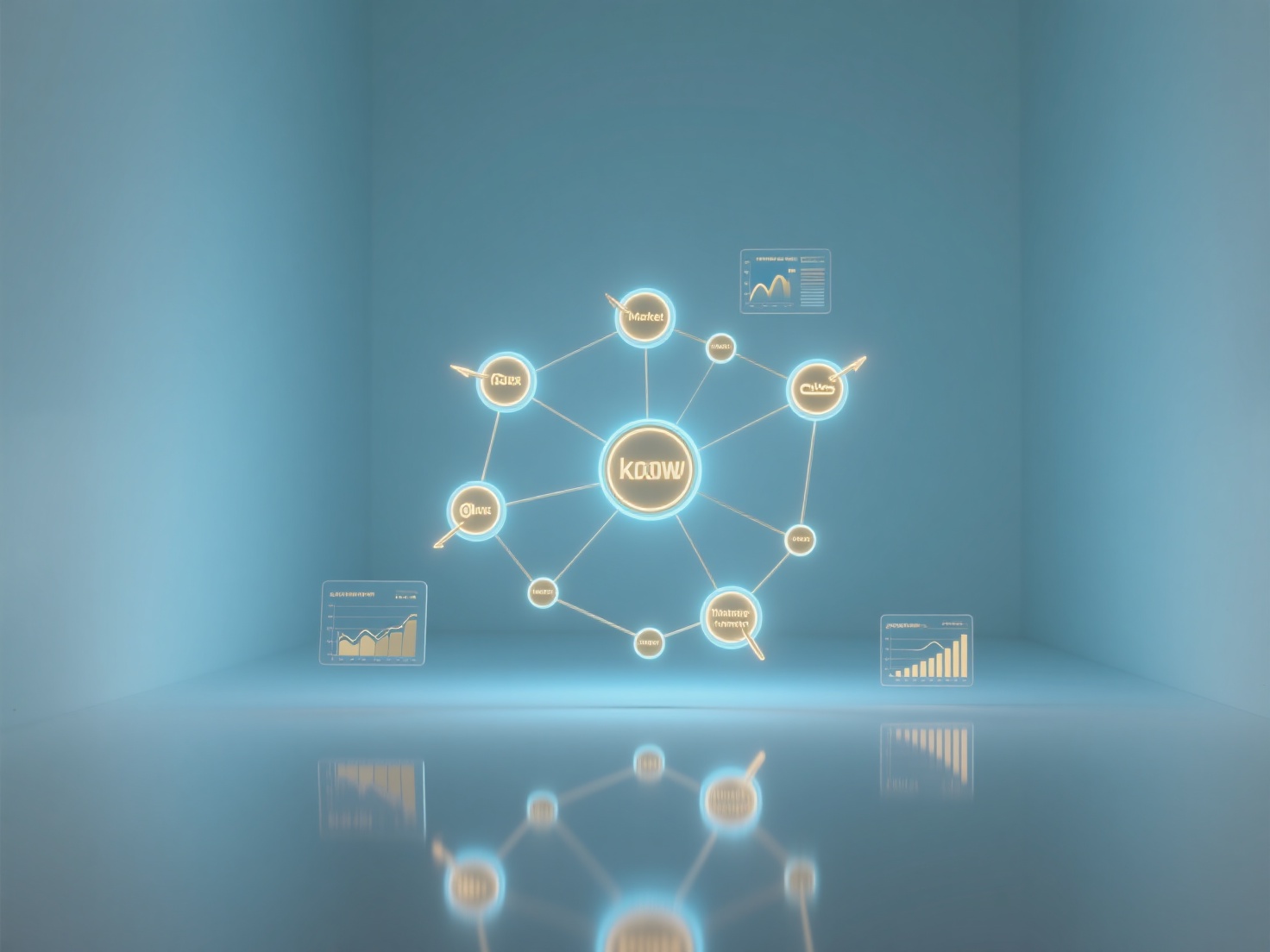 How can enterprises use knowledge graphs for market competition analysis?