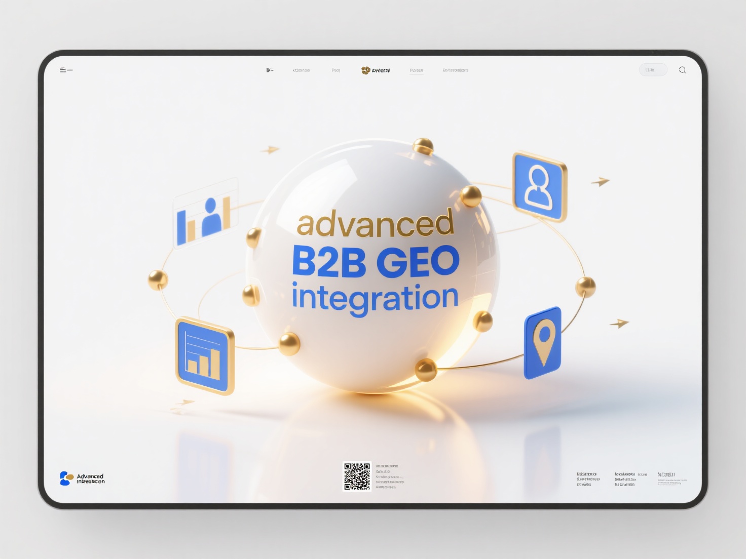 How do LinkedIn and other professional platforms achieve the linkage of data and content to increase exposure in B2B GEO strategies?