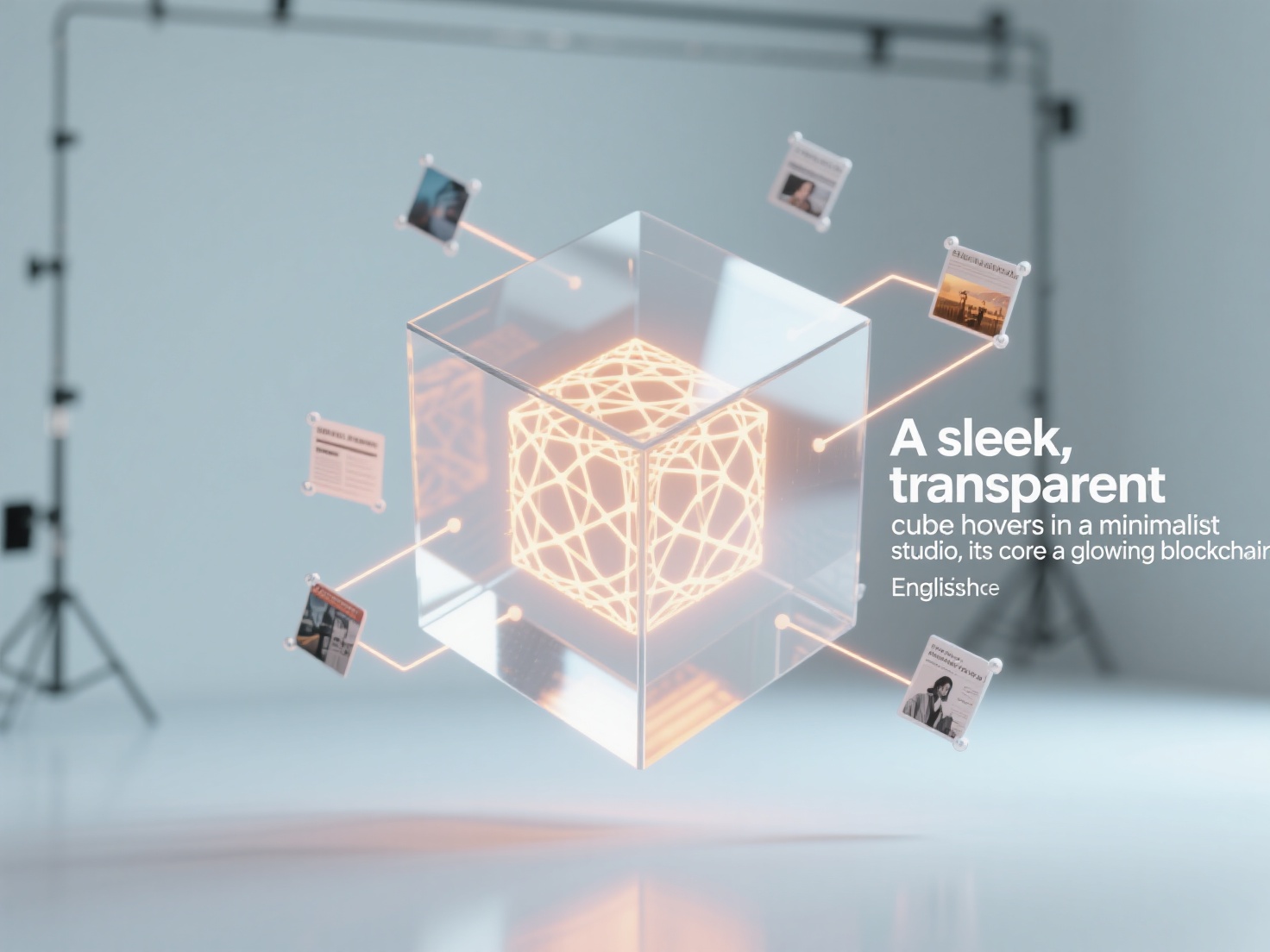 How does GEO use blockchain technology to enhance the credibility of content?