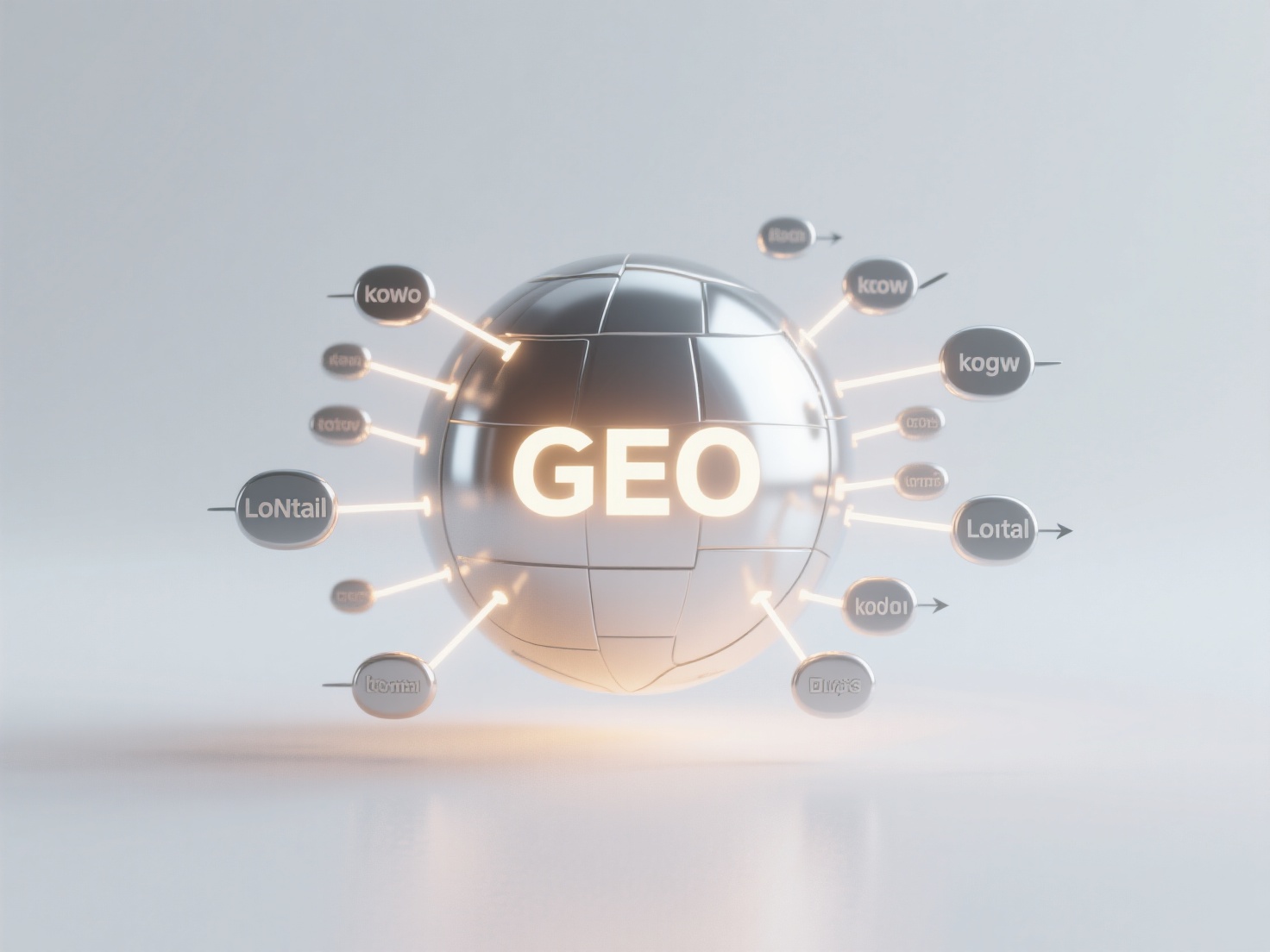 How does GEO use generative AI to expand long-tail keywords and cover content?
