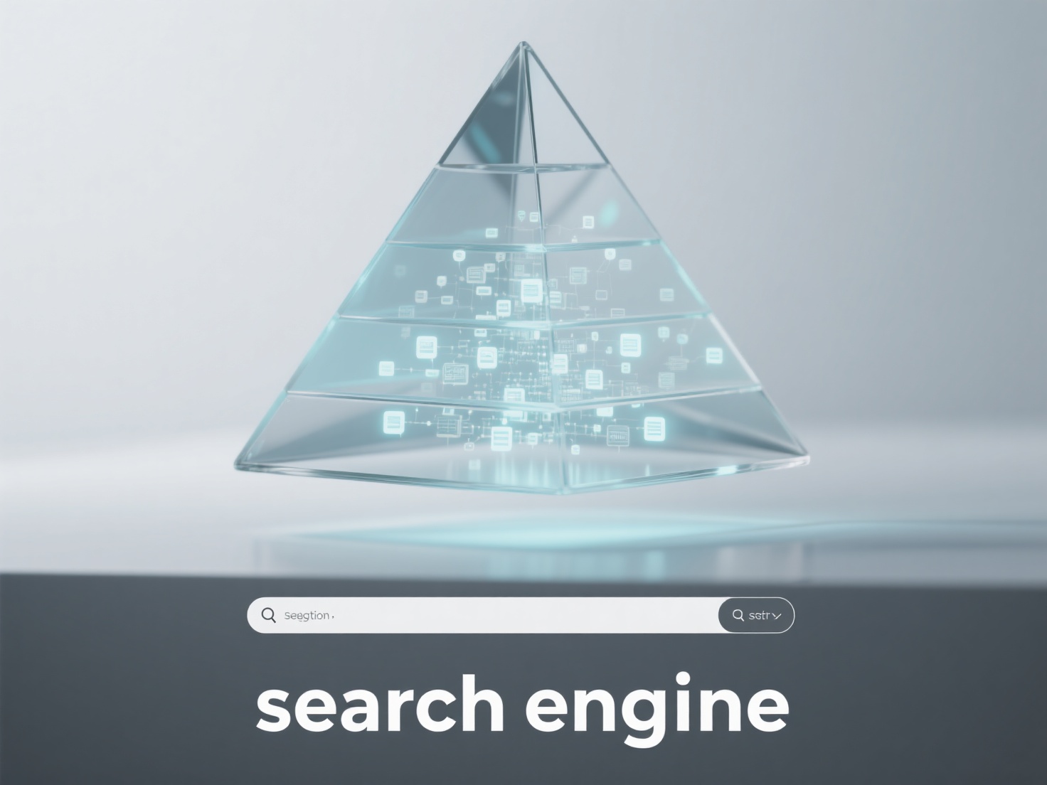 How does the inverted pyramid structure help search engines better understand the content theme?