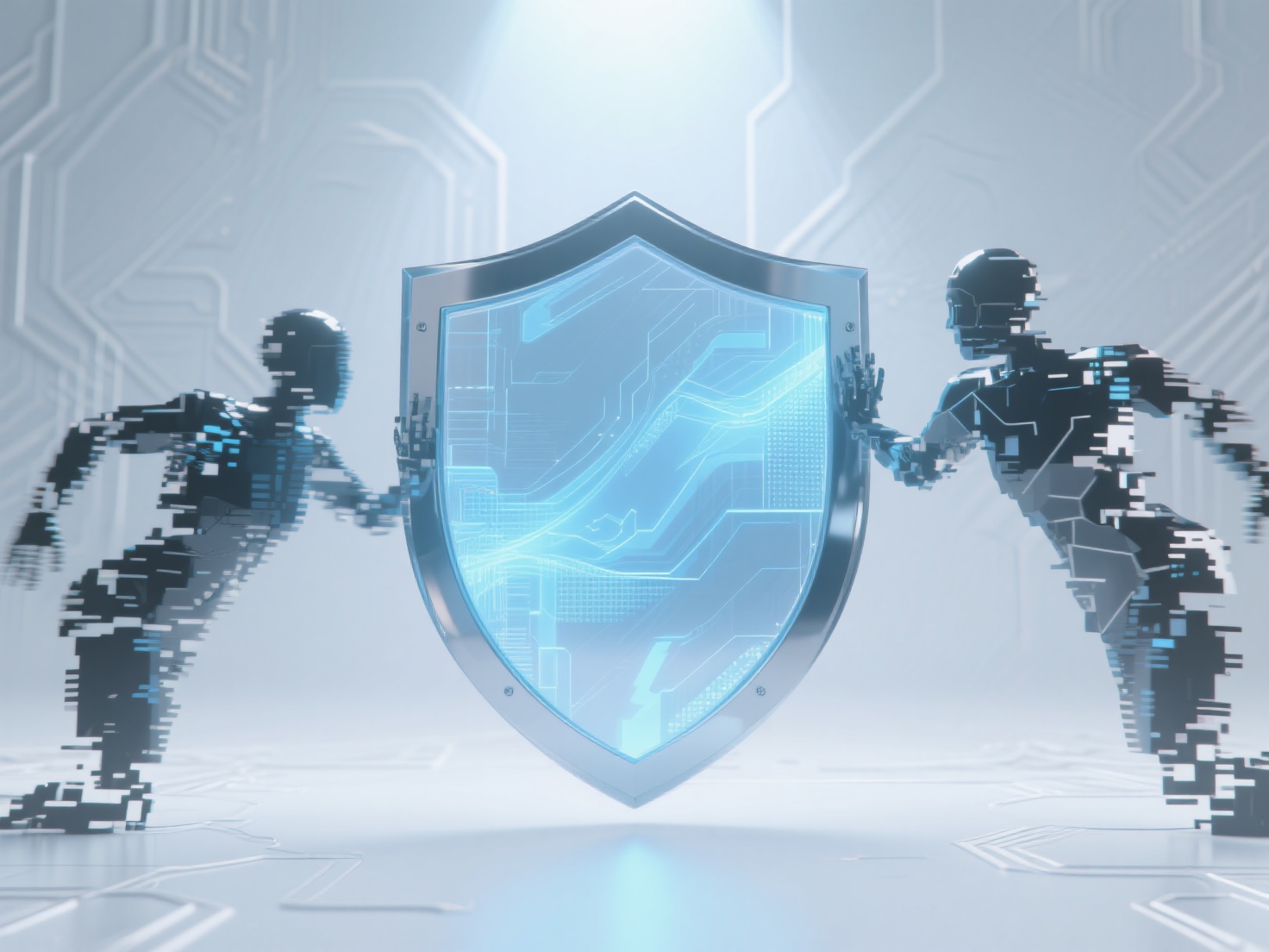 How should brands respond when competitors use AI to generate malicious content to attack them?