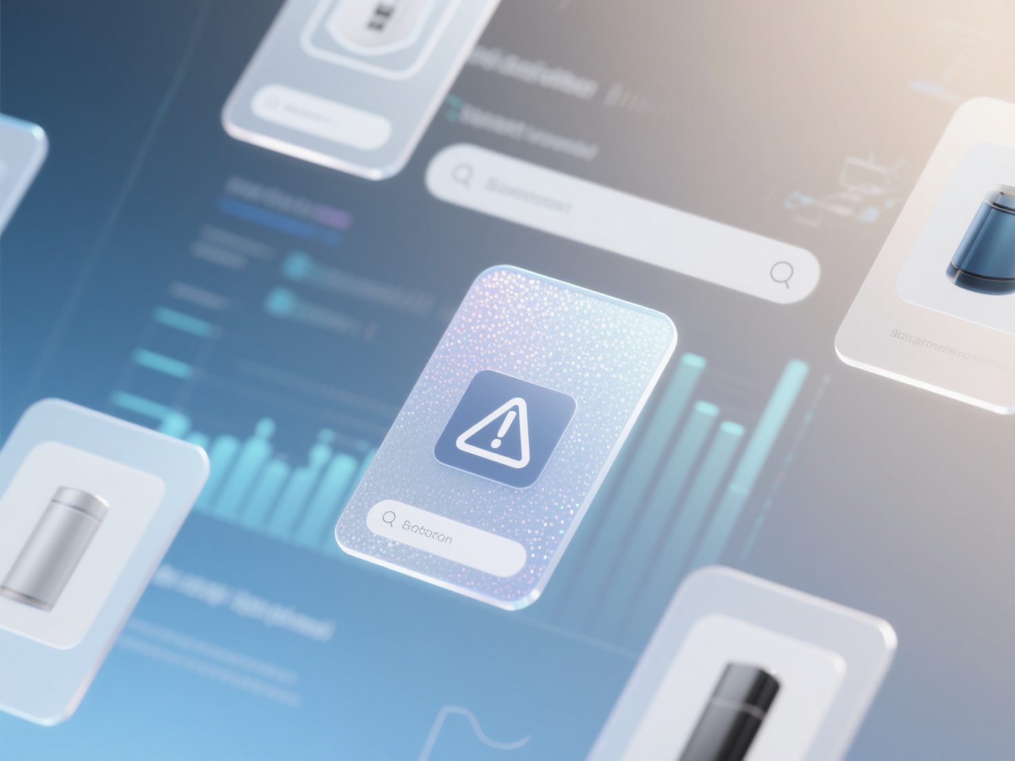 How should the search results page for AI-recommended financial products be designed to both attract users to click and fully disclose risks?