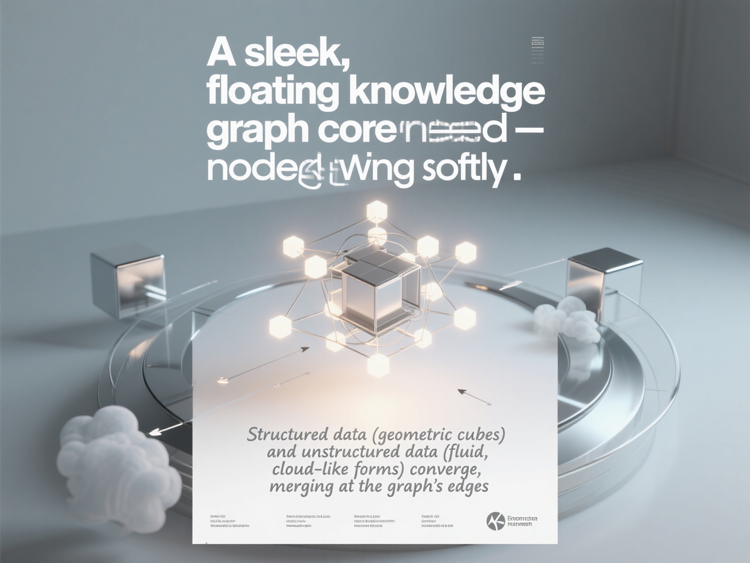 How to achieve unified management of structured and unstructured data when integrating a knowledge graph?