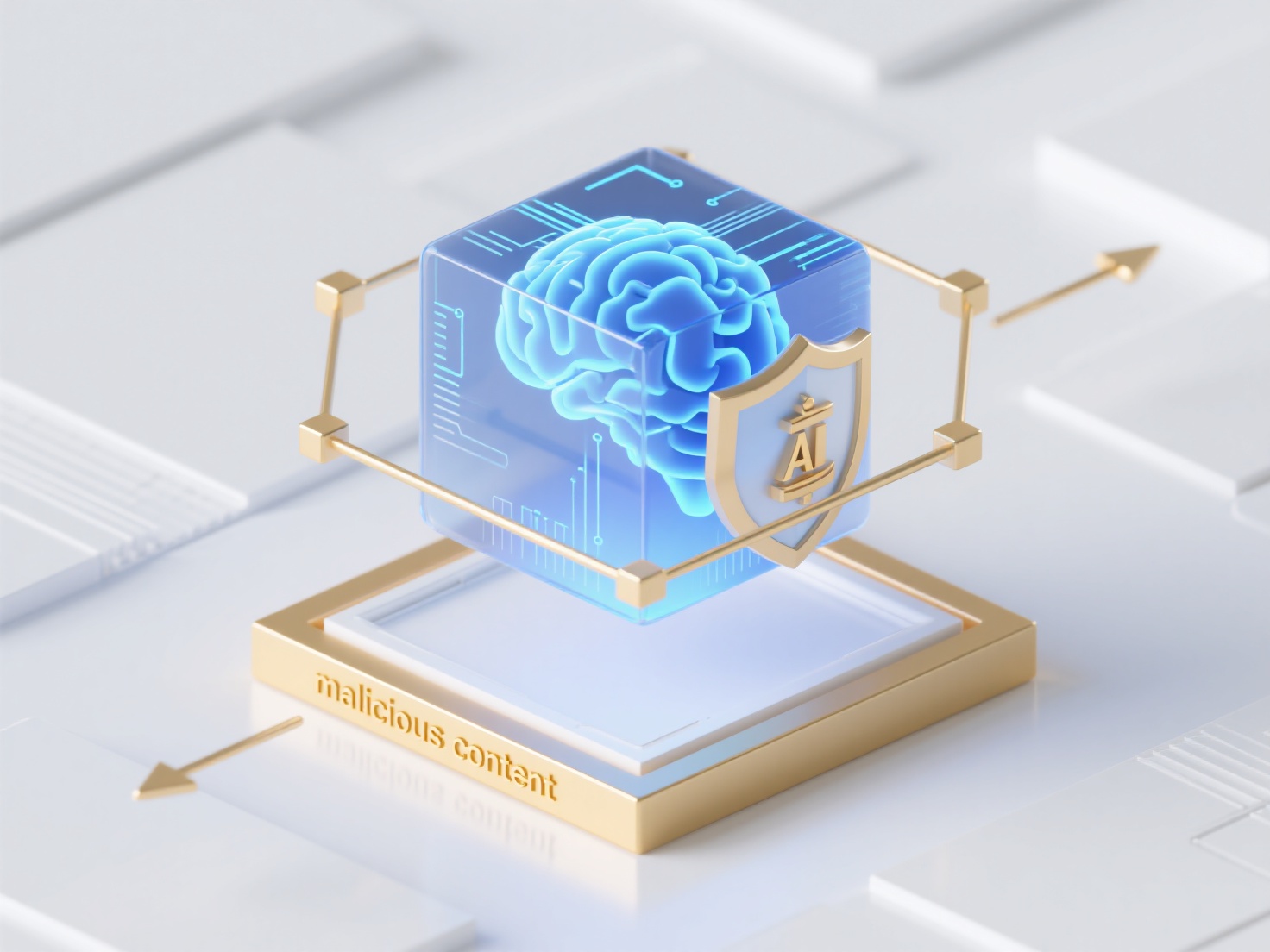 How to deal with competitors' malicious AI-generated content within the legal framework?