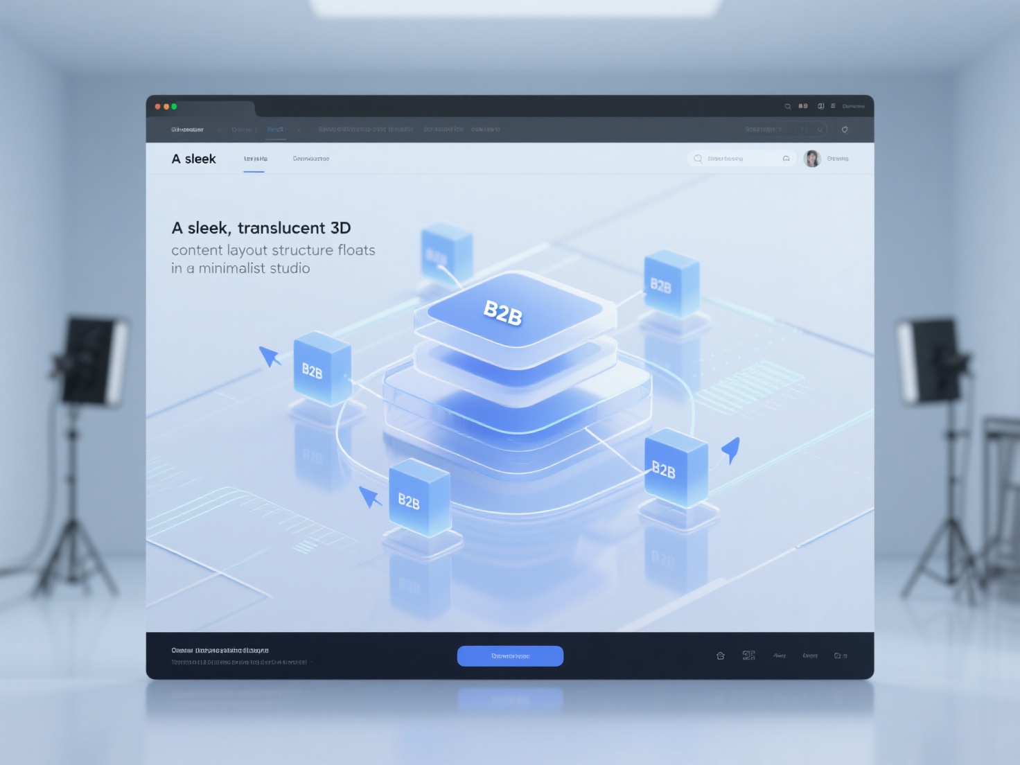 How to design an efficient content layout to improve search engine performance in the B2B industry with long decision cycles?