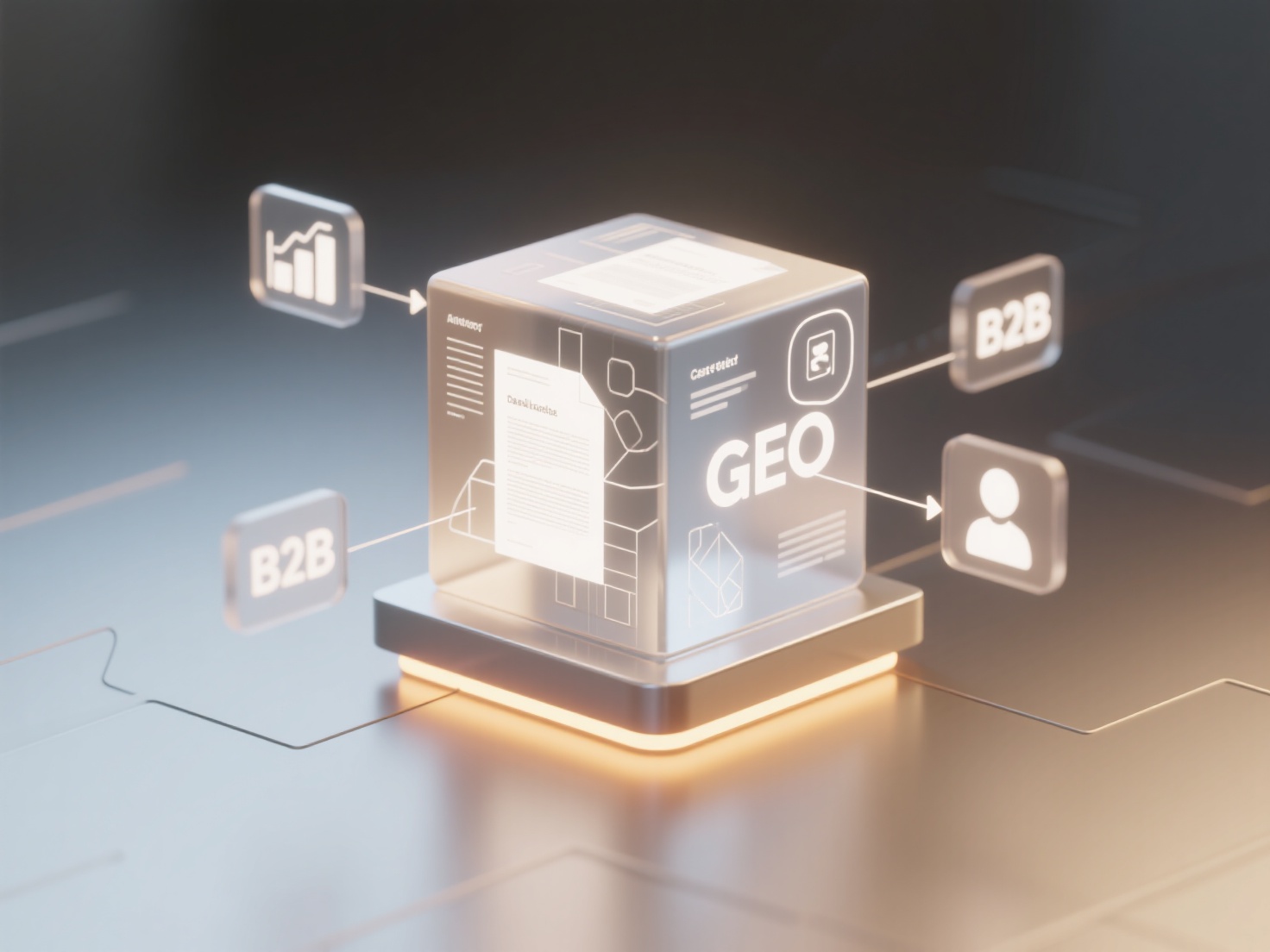 How to effectively optimize whitepapers and case study content for GEO in the B2B industry?