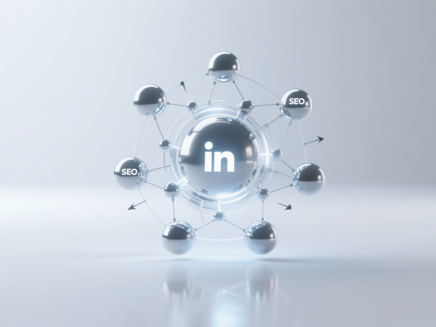 How to enhance the professional image and search rankings of B2B enterprises by combining LinkedIn advertising and SEO content?