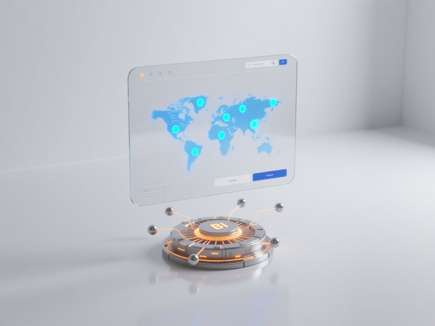 How to integrate GEO monitoring data with the enterprise internal BI system?