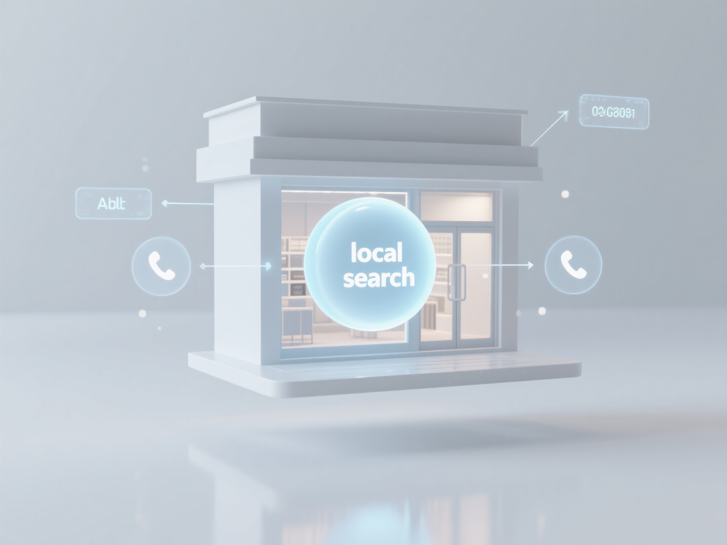 How to optimize a merchant's geographical location entities (such as store name, address, phone number) to improve accuracy and visibility in local searches?