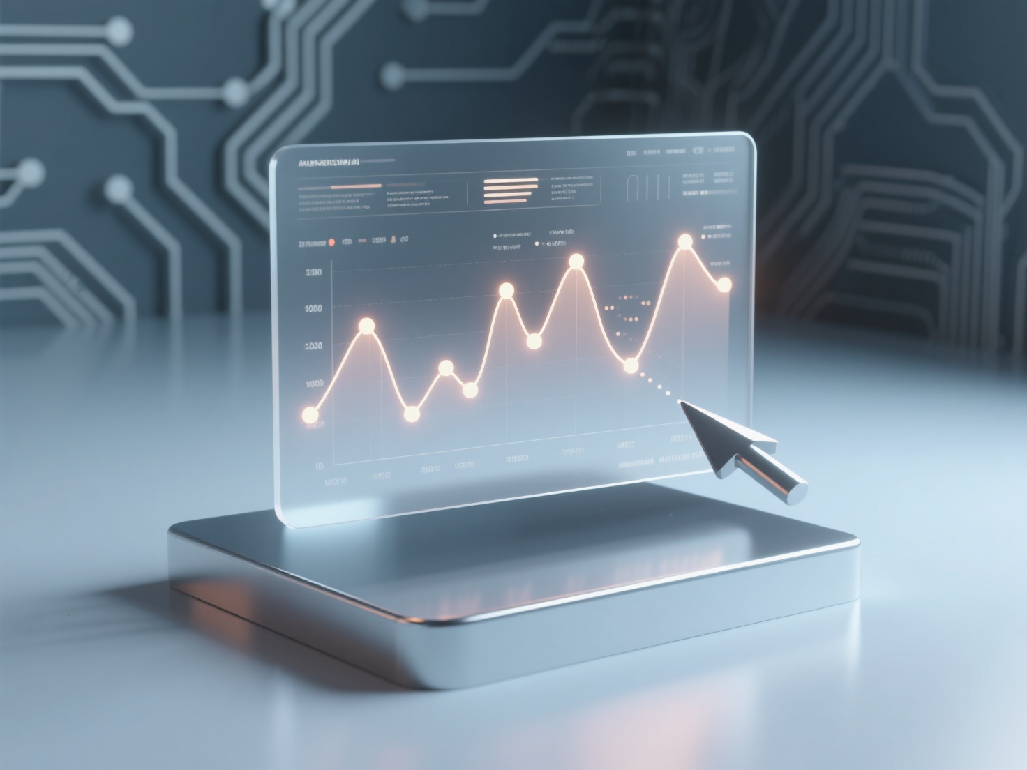 How to use data visualization tools to clearly demonstrate the impact of algorithmic fluctuations?