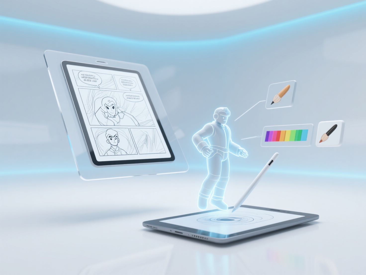 How to use domestic large models for comic creation and illustration design?