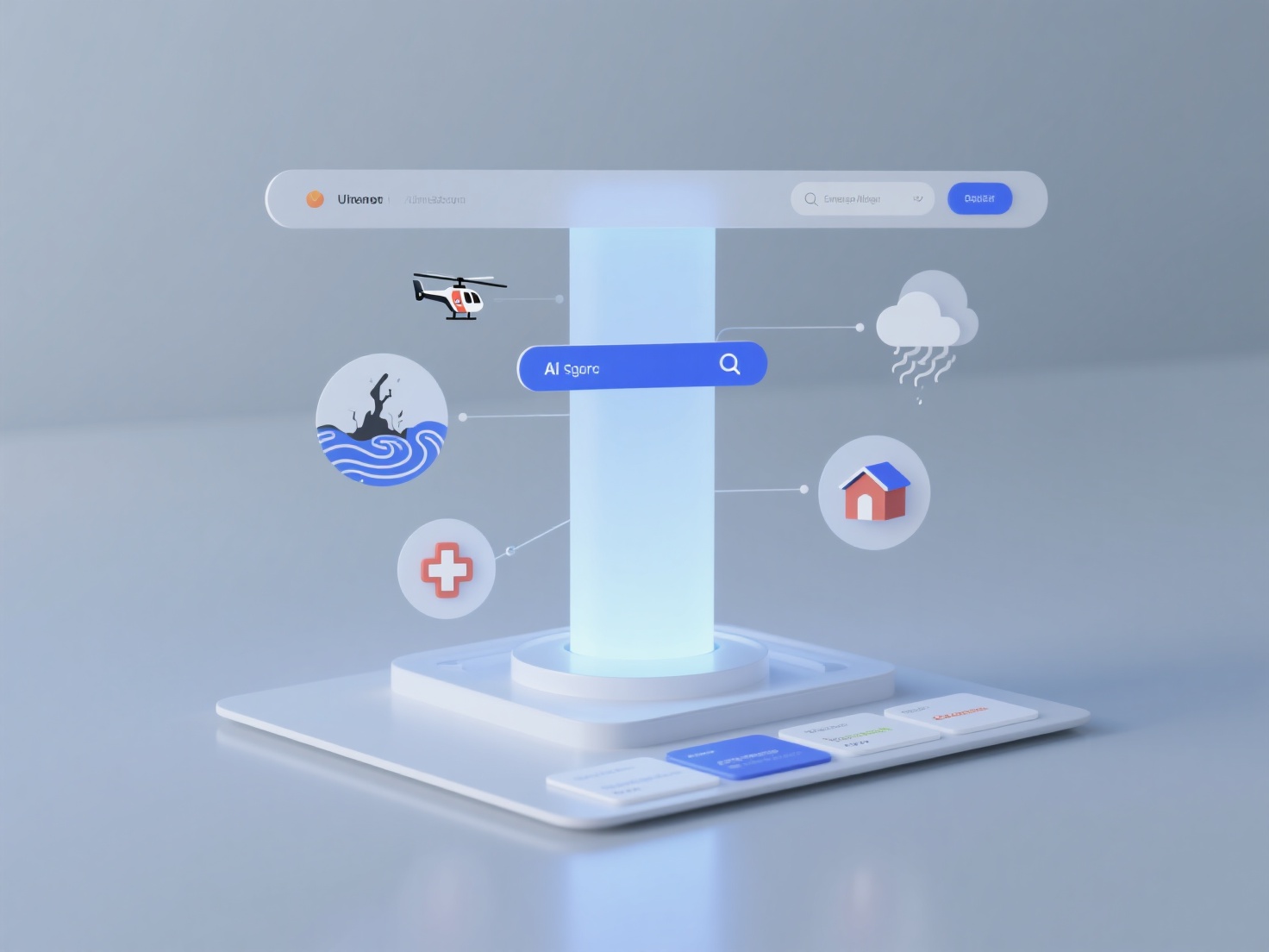How to use vertical domain AI search for disaster early warning and emergency response?