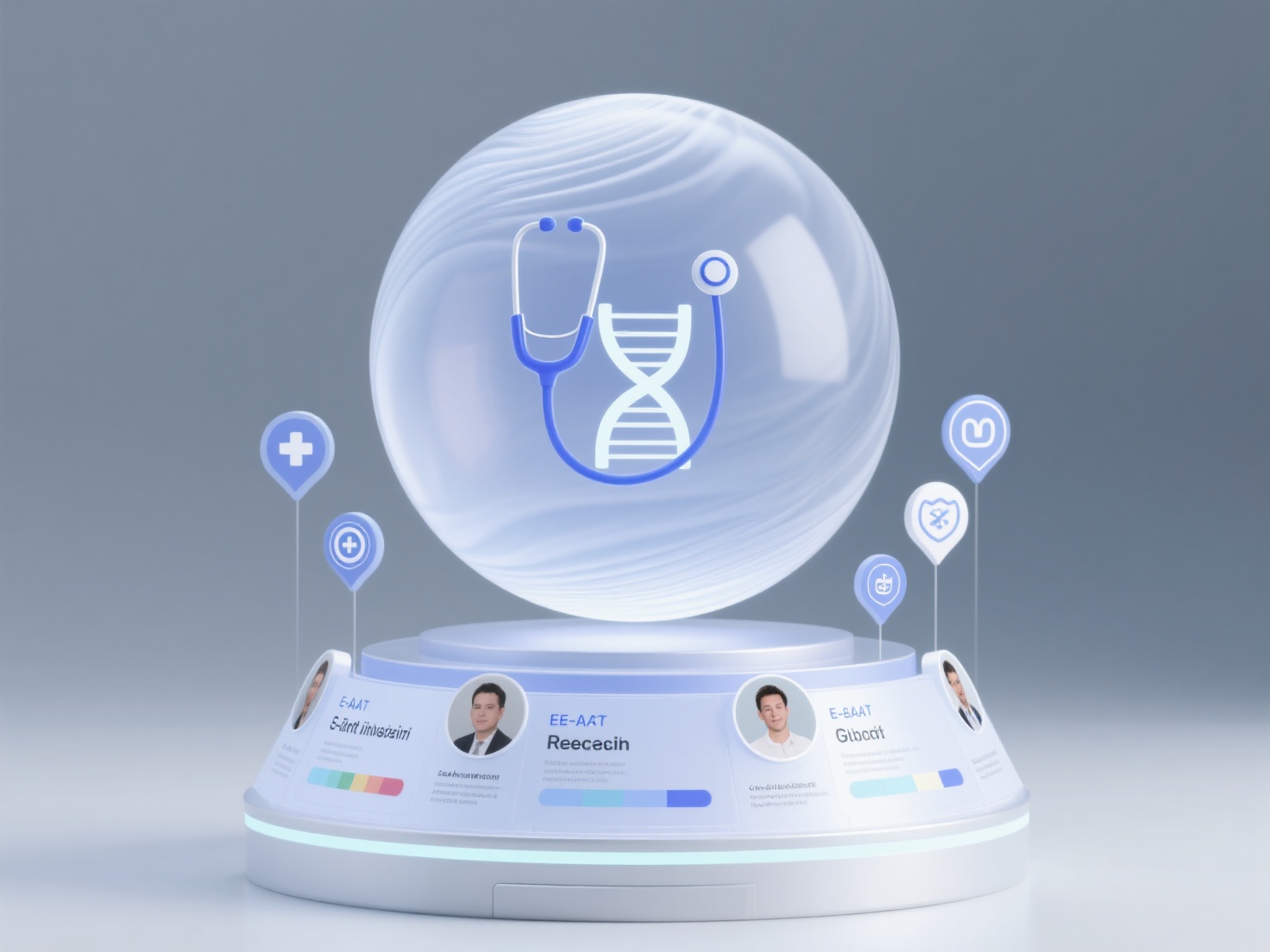 In the E-E-A-T evaluation of health-related content, what impact does the author's professional background and qualifications have on GEO rankings?
