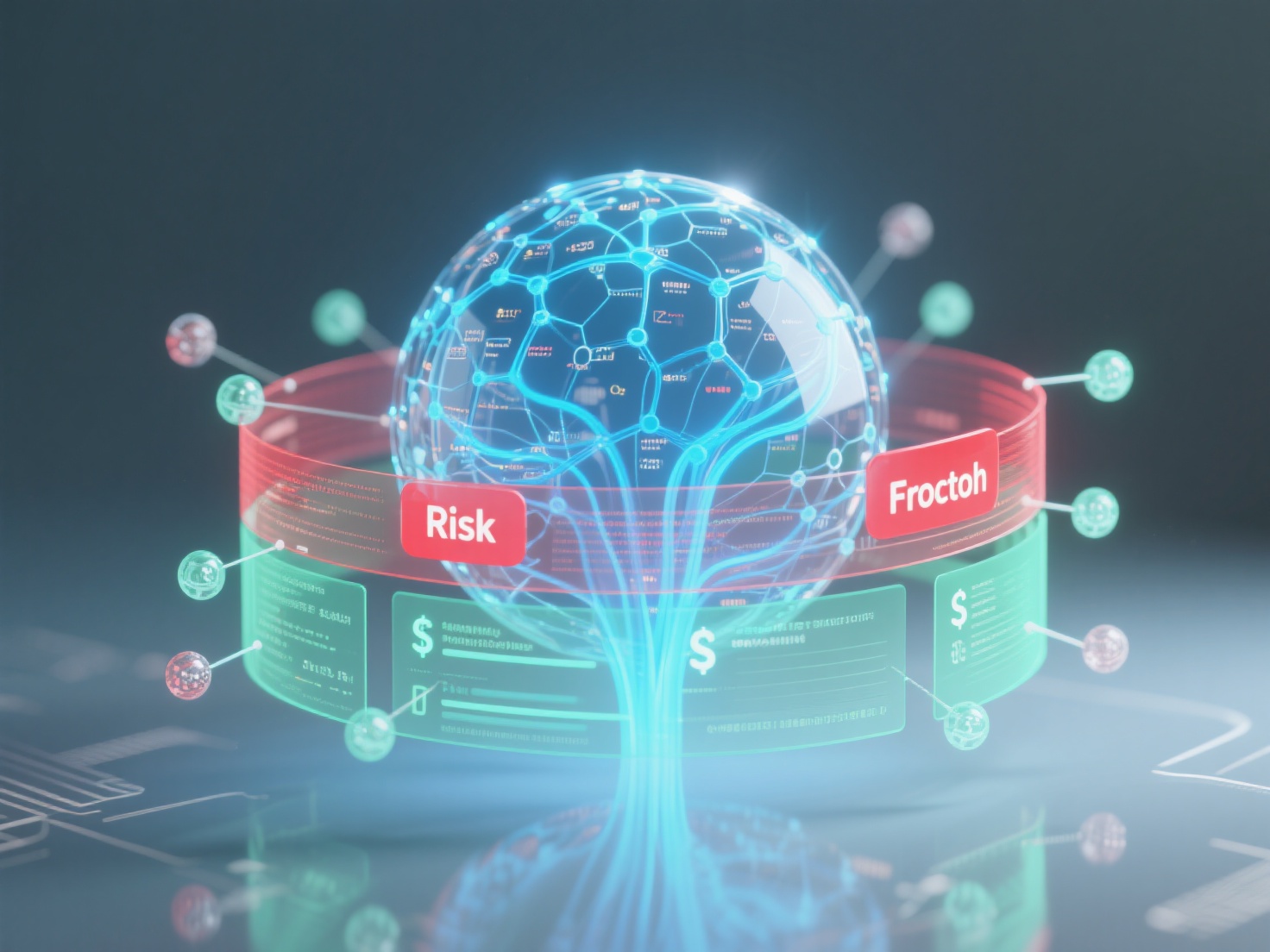 What are the applications of vertical AI search in financial fraud detection and risk management?