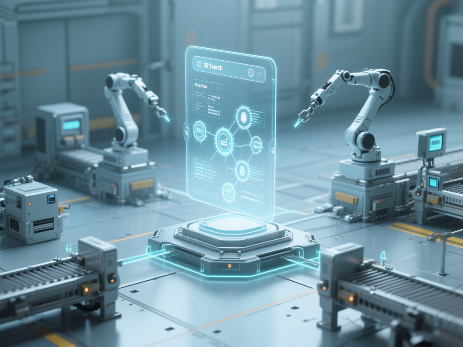 What are the applications of vertical AI search in intelligent manufacturing and industrial automation?