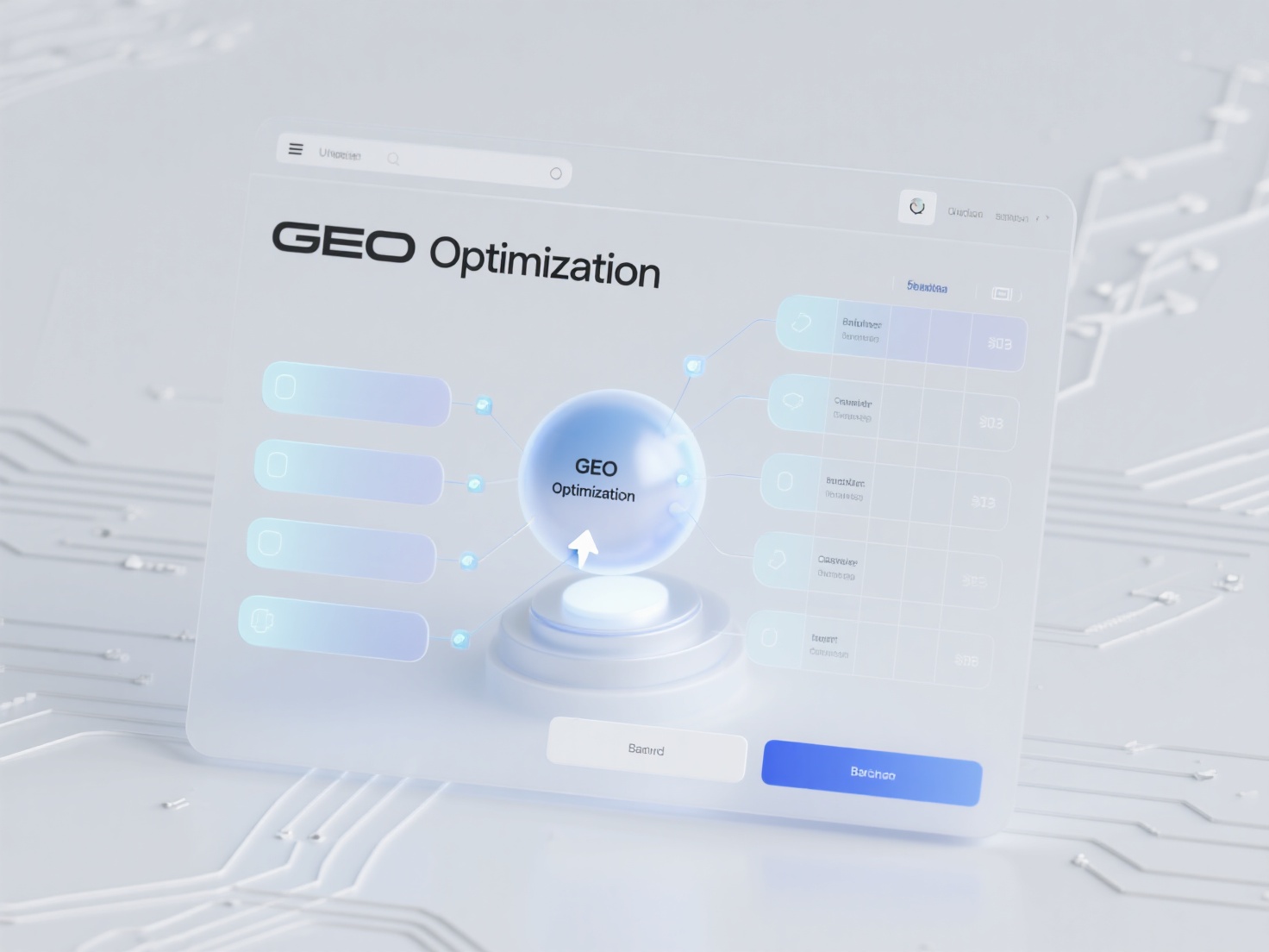 What are the common causes and solutions for the failure of geographical entity optimization (e.g., incorrect map markers)?