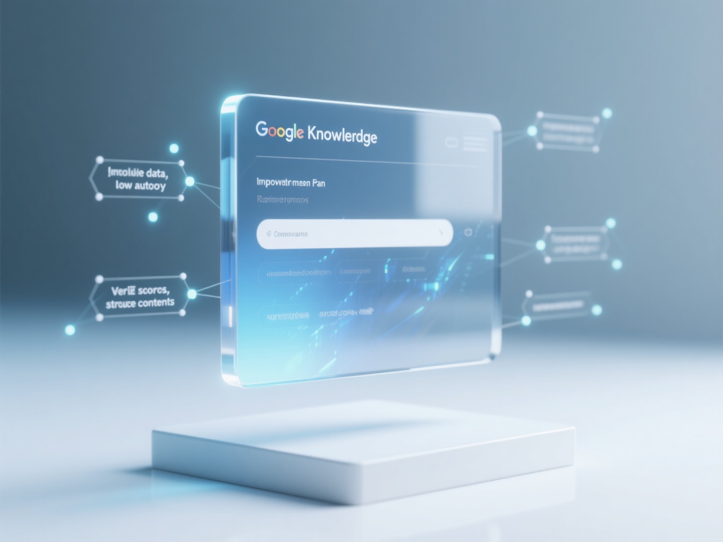 What are the common reasons for Google Knowledge Panel application failures and suggestions for improvement?