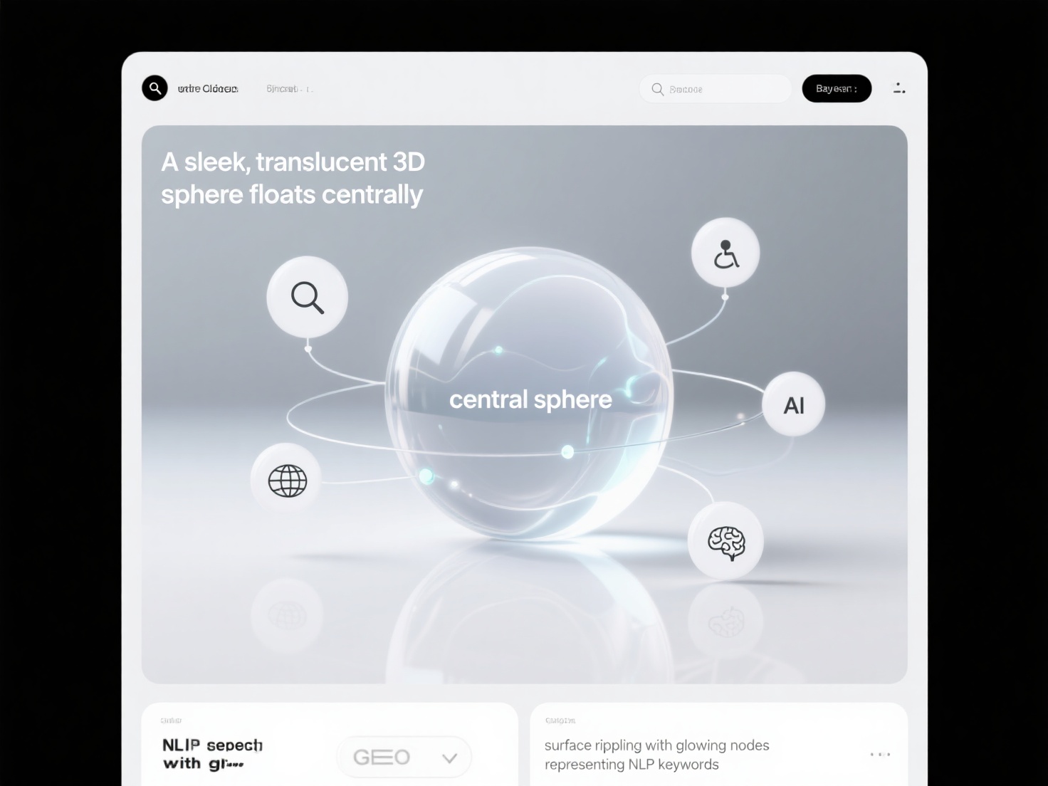 What are the considerations for optimizing the accessibility of NLP keyword placement in GEO content?