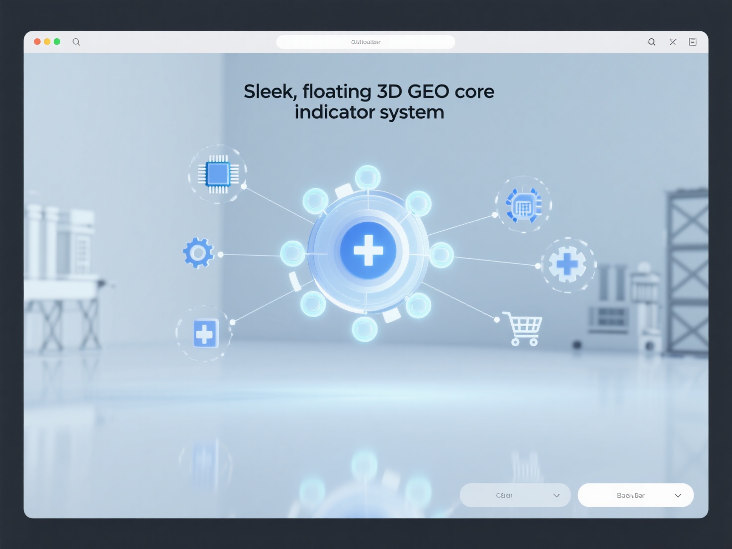 What are the differences in the focus of GEO's core indicator system for different industries?