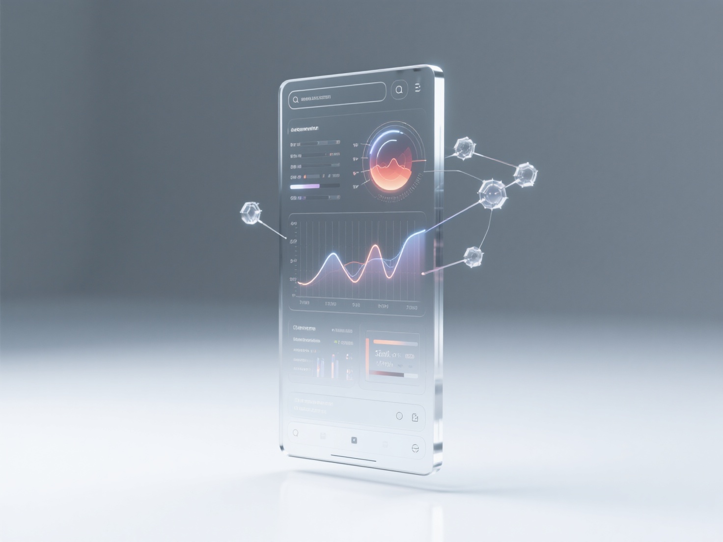 What are the innovations of vertical AI search in data visualization and information presentation?