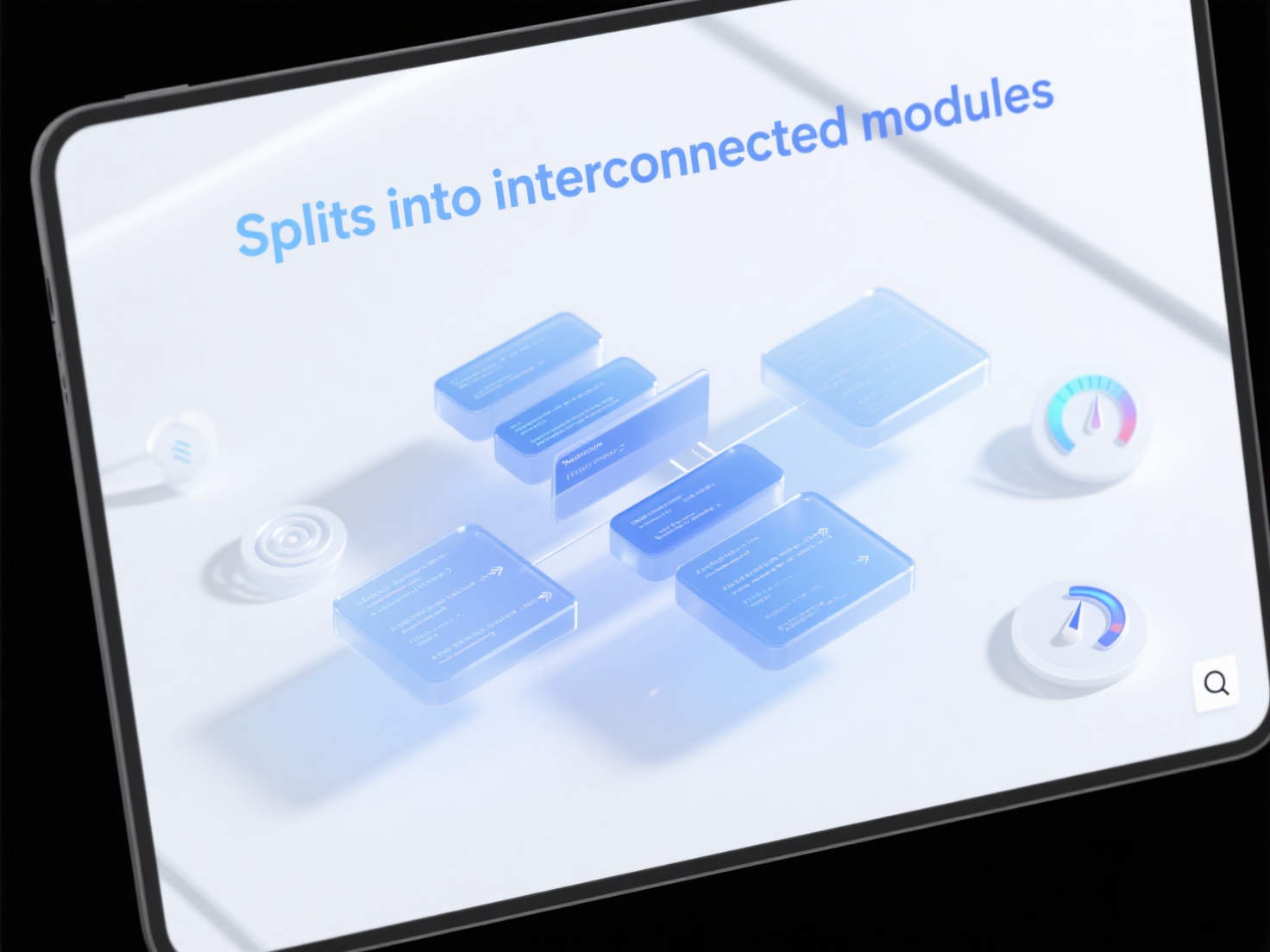 What are the specific benefits of JavaScript code splitting for user experience and SEO?