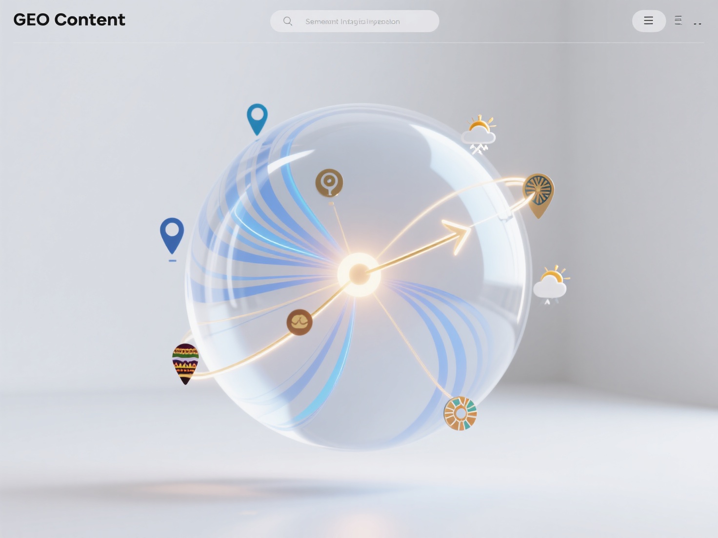 What impact does contextual relevance have on sentiment analysis of GEO content?