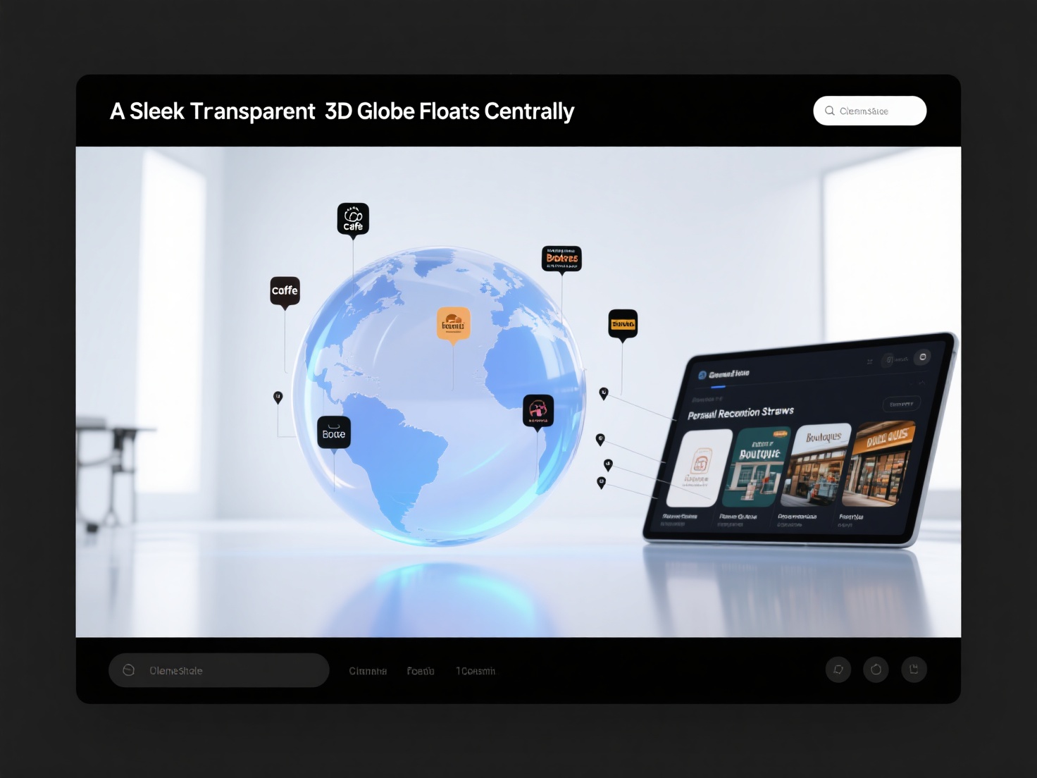 What impact does the personalized recommendation feature of AI search have on the GEO fairness of local businesses?