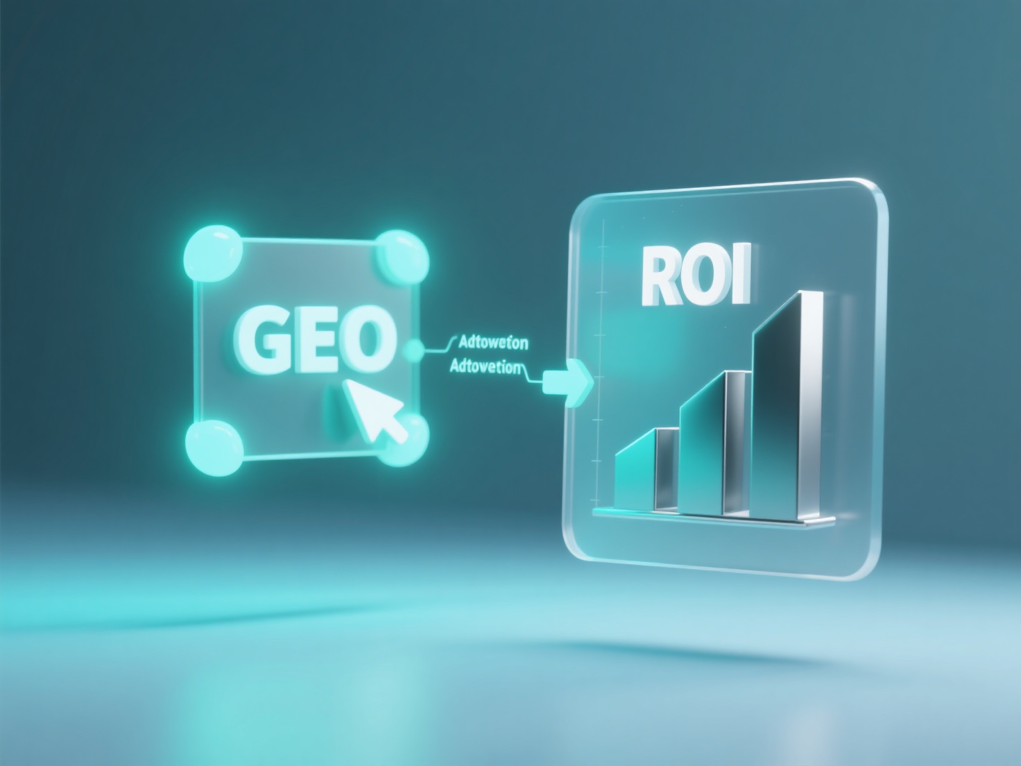 What is the difference between GEO and ROI attribution in social media marketing?