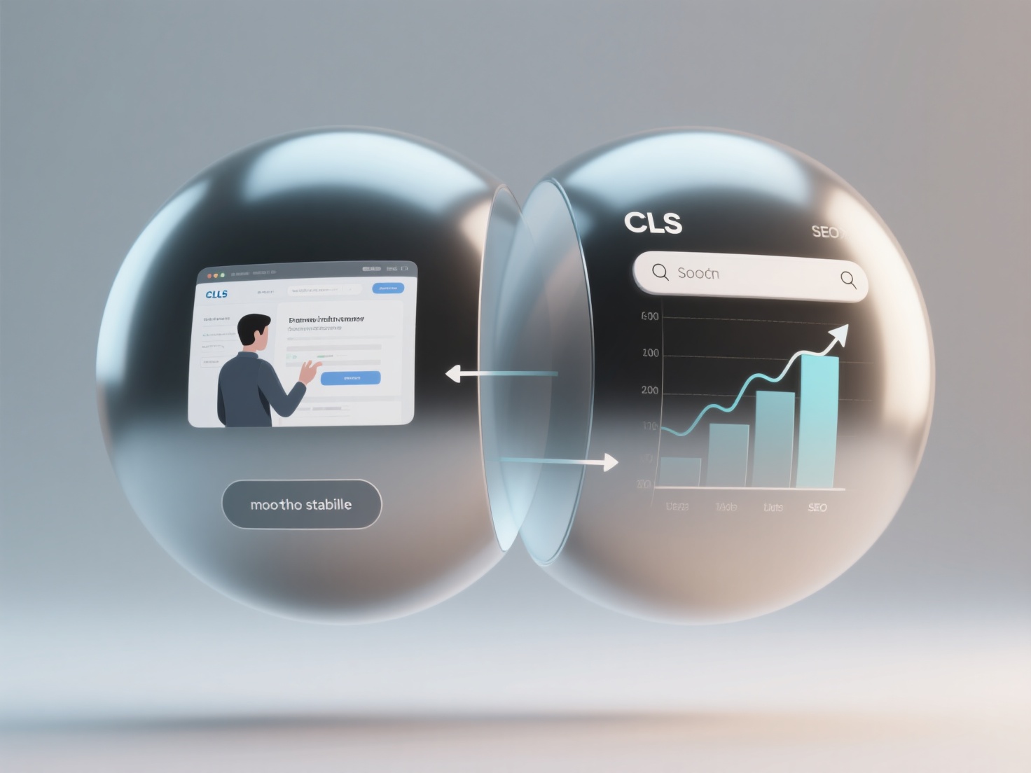 What is the dual value of optimizing CLS (Cumulative Layout Shift) for user experience and SEO?