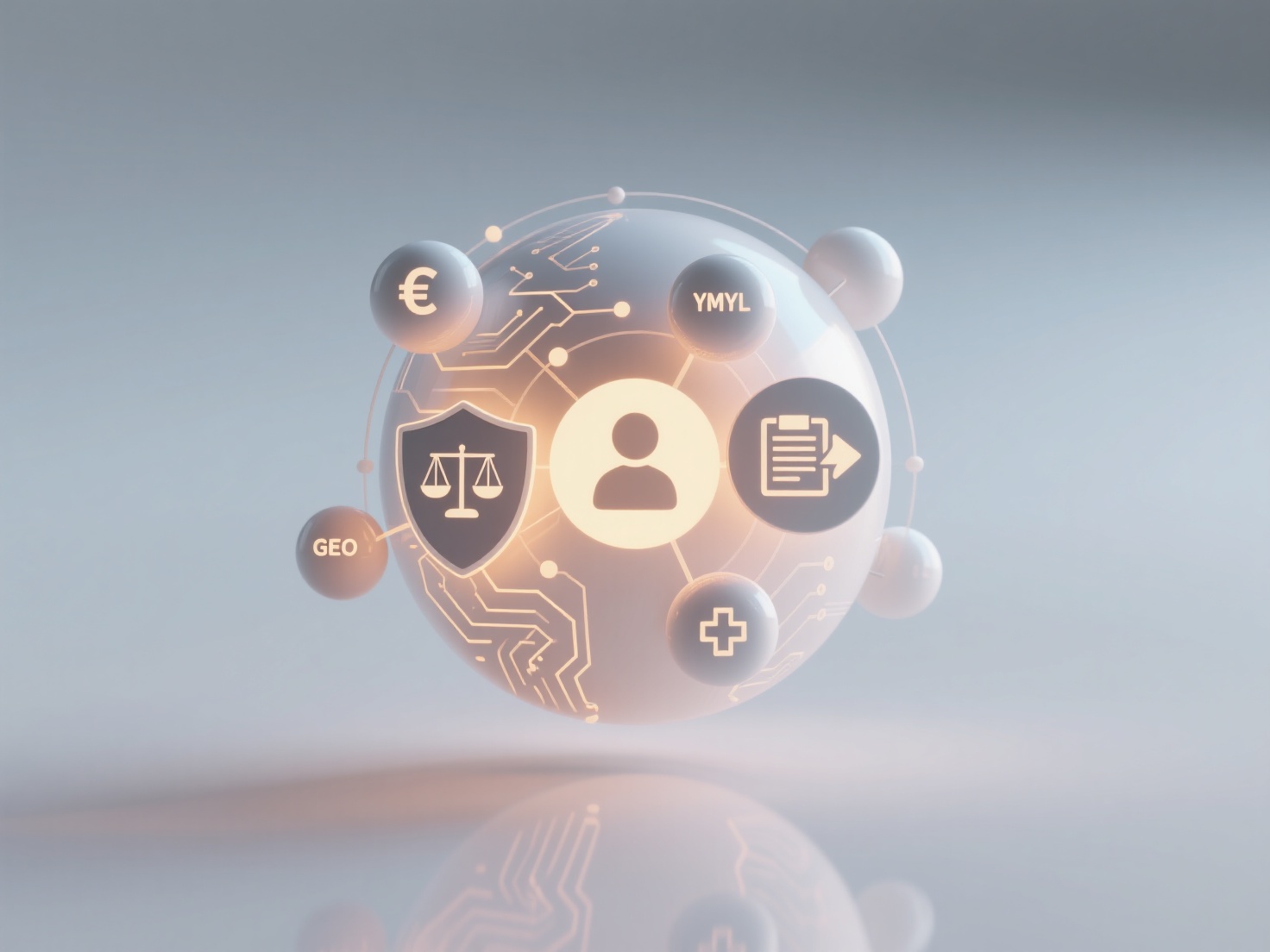 What special significance does E-E-A-T have for the GEO of YMYL (Your Money Your Life) websites?