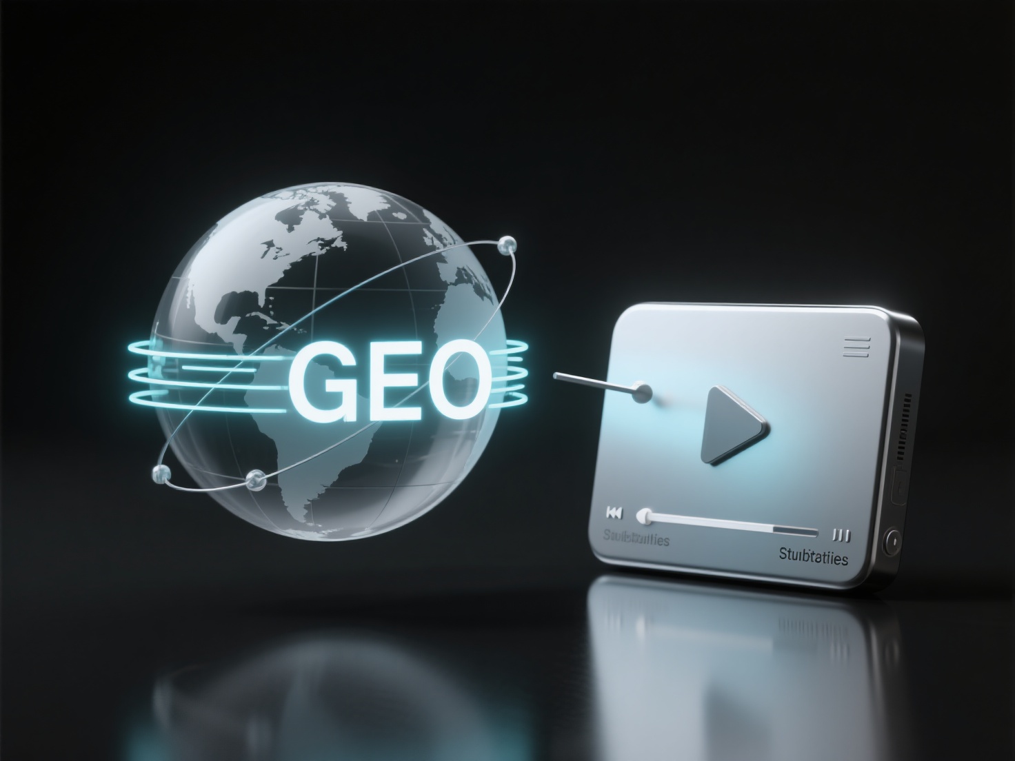 Why are video subtitles and descriptions important in GEO content optimization?